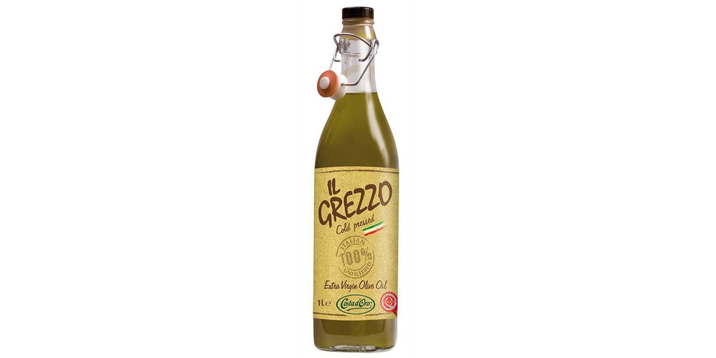 Costa D'Oro Il Grezzo Cold Pressed Extra Virgin Olive Oil , 12 x 1 L