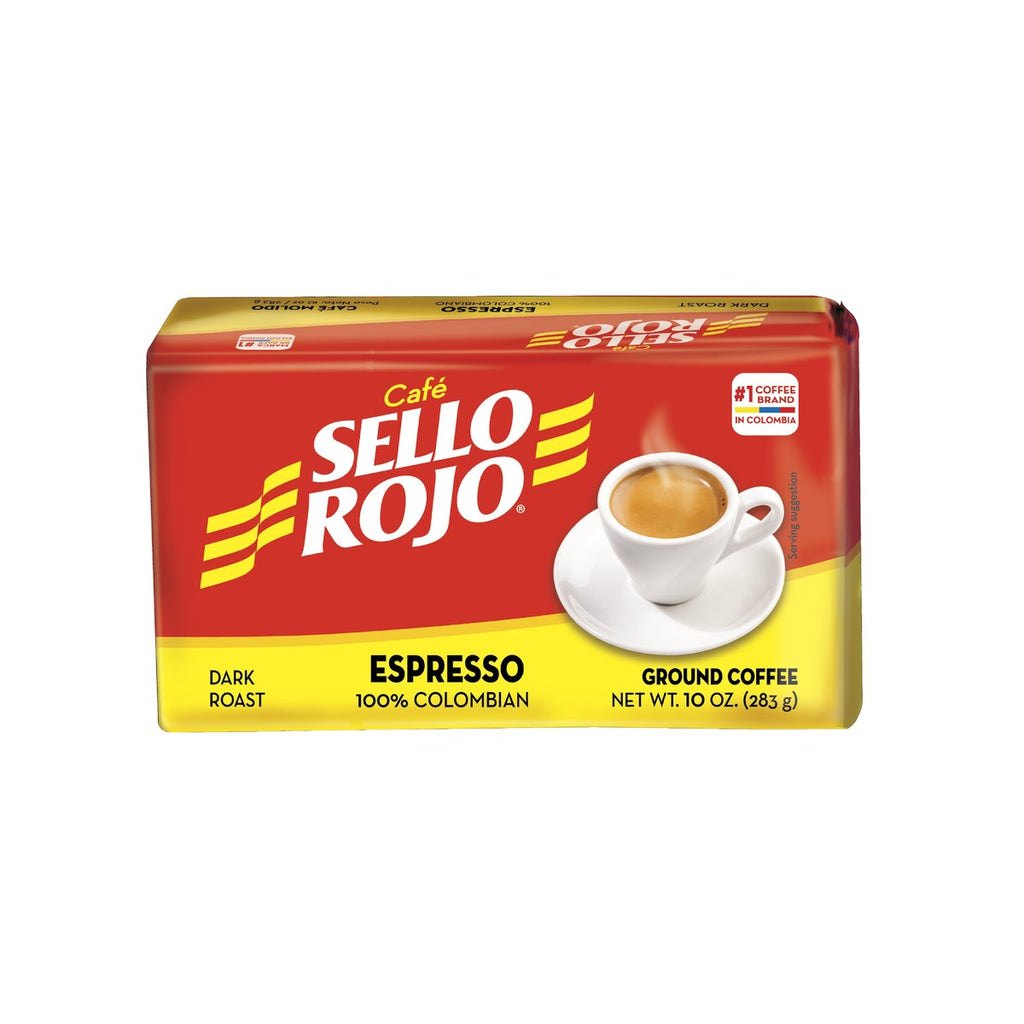 Colcafe Sello Rojo Espresso Ground Coffee, 283 gr