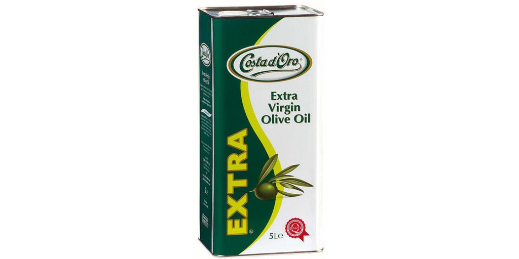 Costa D'Oro Extra Virgin Olive Oil, 4 x 5 L