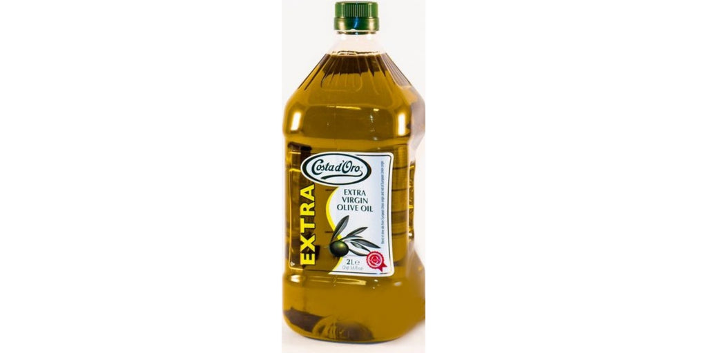 Costa D'Oro Extra Virgin Olive Oil, 6 x 2 L