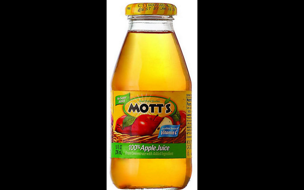 Mott's 100% Original Apple Juice Bottles, 12 x 10 oz