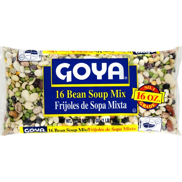 Goya 16 Beans Soup Mix, 16 oz