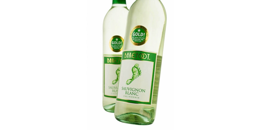 Barefoot Sauvignon Blanc White Wine, 12 x 750 ml