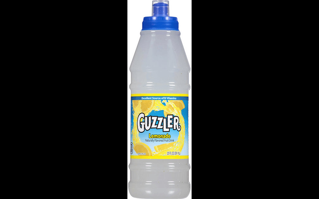 Guzzler Lemonade Bottles, 12 x 20 oz