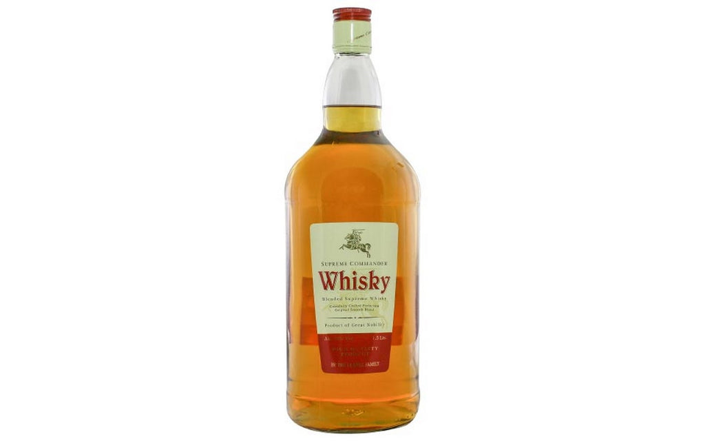 Supreme Commander Whisky, 12 x 1.5 L