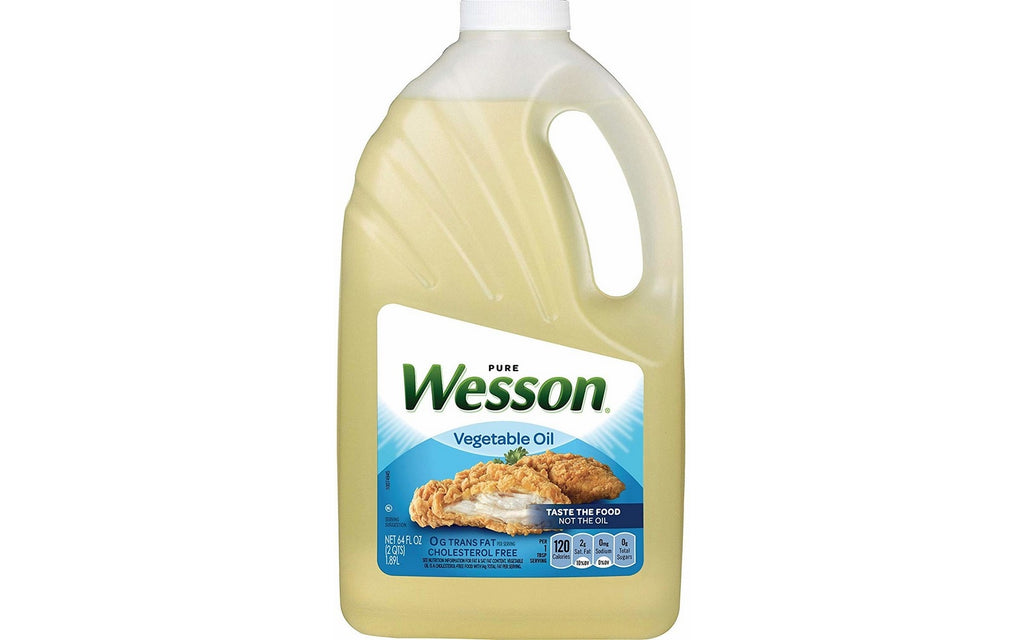 Wesson Pure Vegetable Oil, 4 x 64 oz
