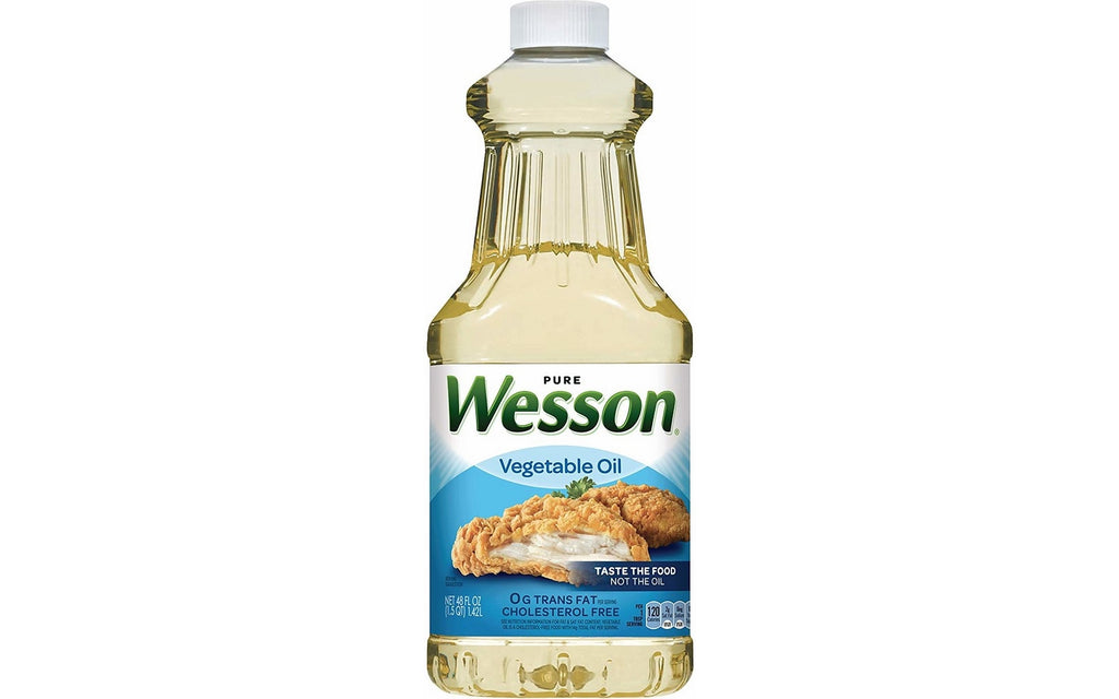 Wesson Pure Vegetable Oil, 9 x 48 oz