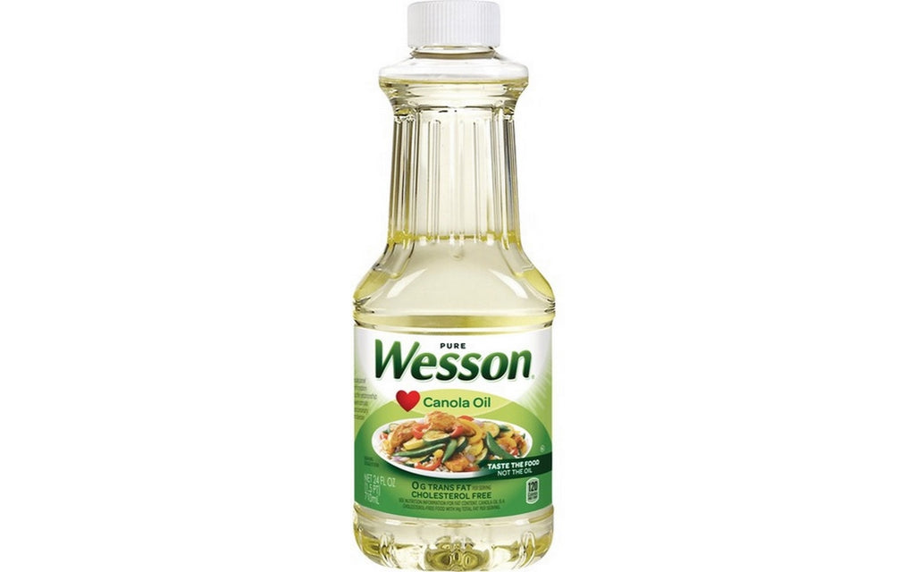 Wesson Pure Canola Oil, 12 x 24 oz