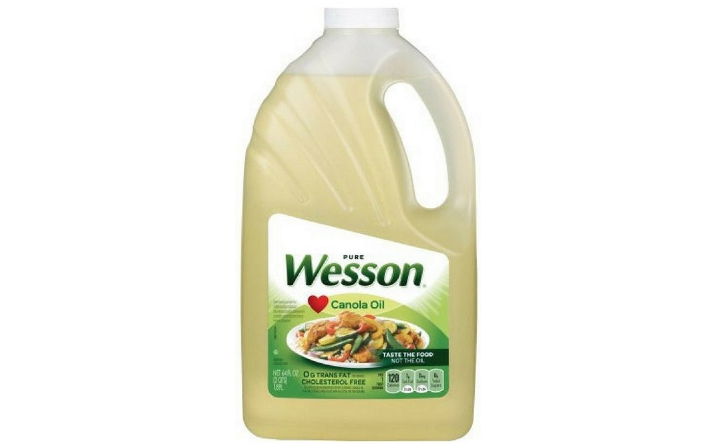 Wesson Pure Canola Oil, 4 x 64 oz