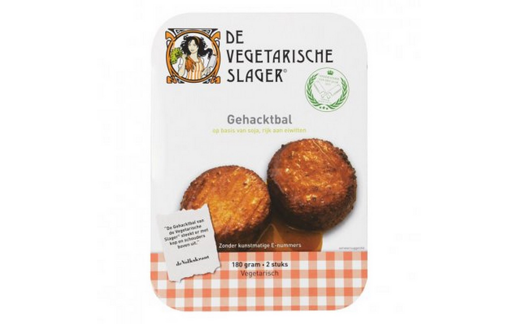 Vegetarian Meat Balls (Gehacktballen), 2-packs, 6 x 180 gr