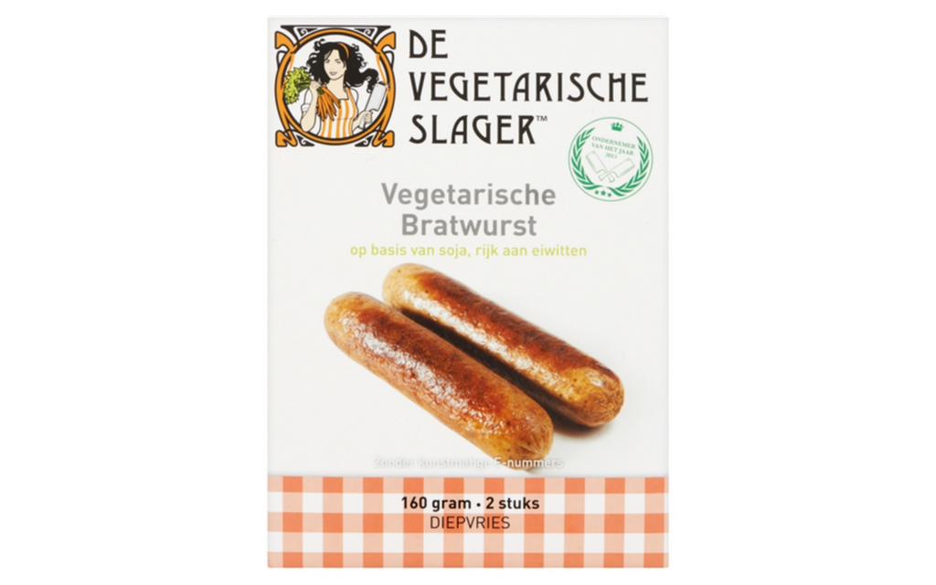 Vegetarian Bratwurst, 6 x 160gr