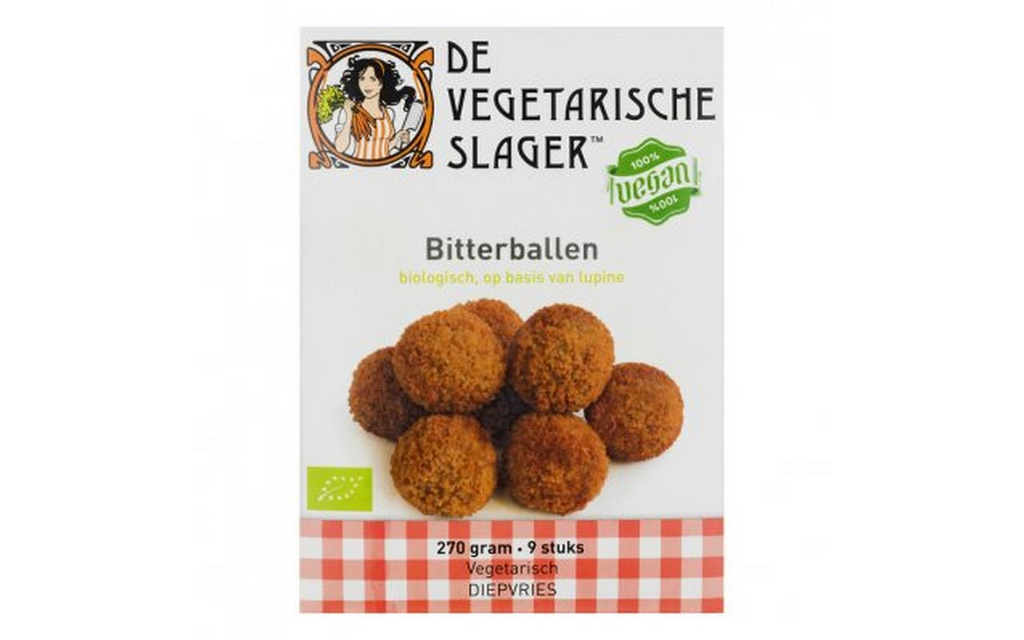 Vegan Bio Meat Balls (Bitterballen), 9-packs, 6 x 270gr