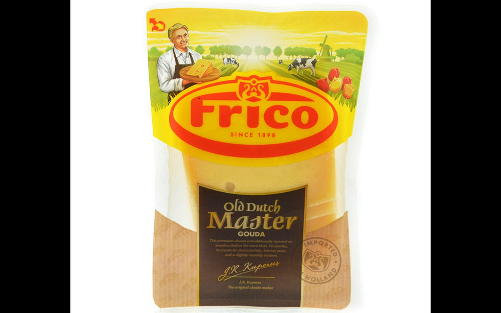 Frico Old Dutch Master Gouda Cheese Slices, 12 x 150 gr