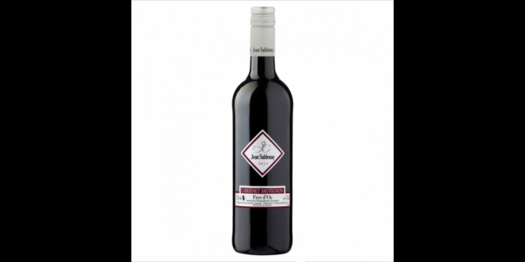 Jean Sablenay Cabernet Sauvignon Red Wine, 12 x 750 ml