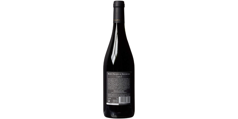 Baron Philippe Syrah Red Wine, 12 x 750 ml