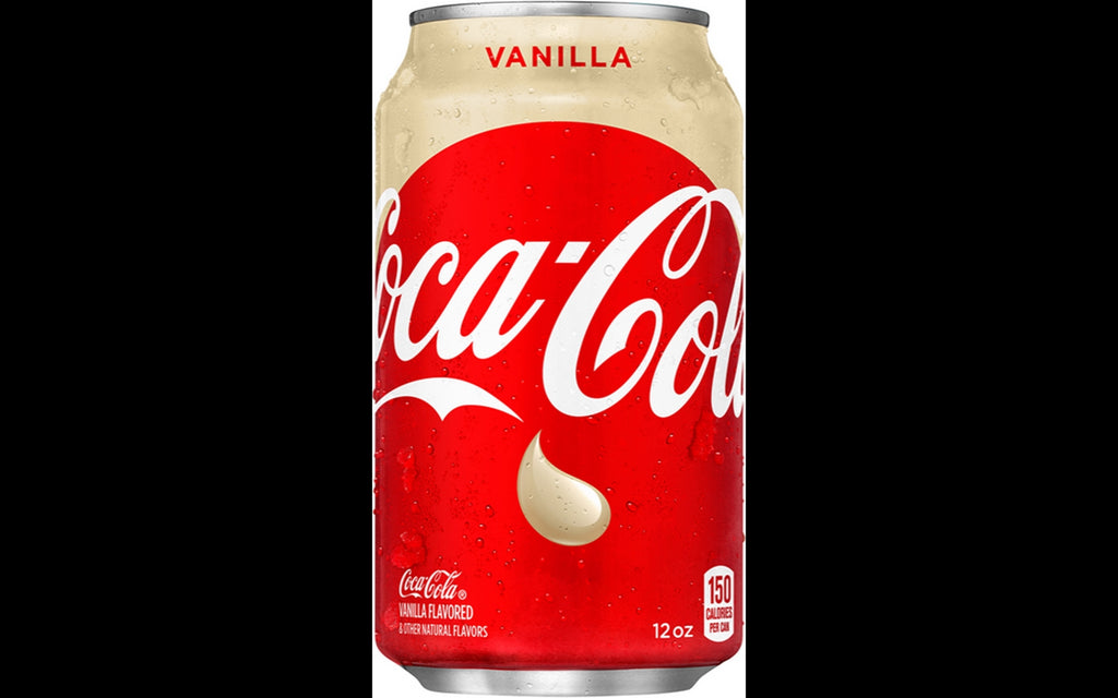 Coca-Cola Vanilla Soda Cans, 12 x 12 oz