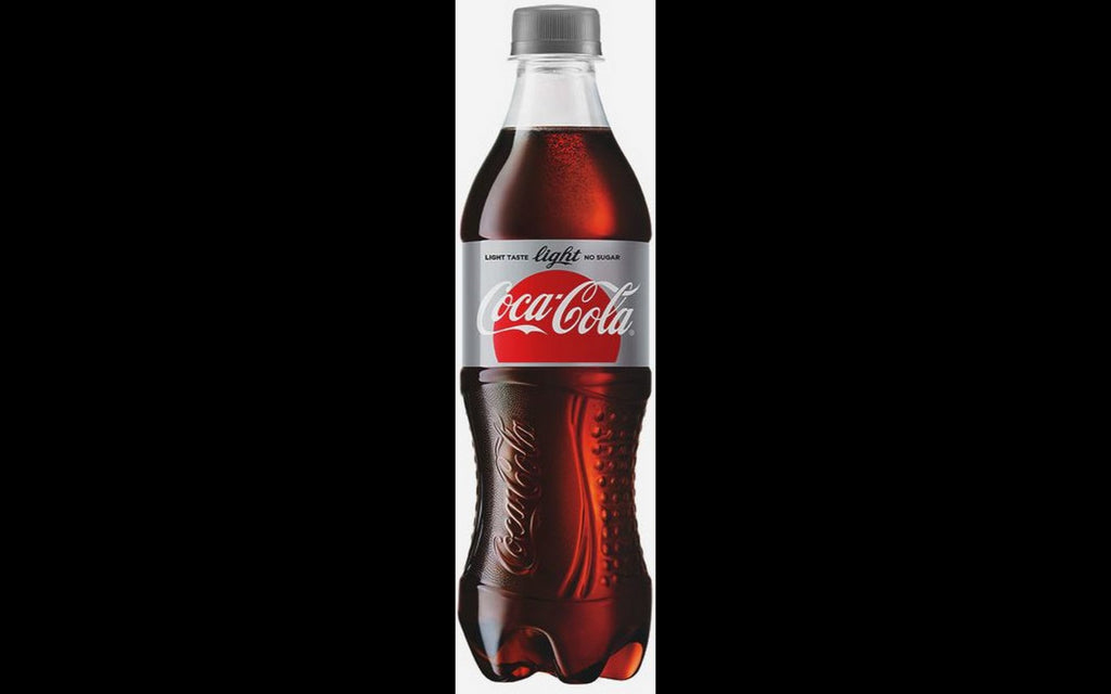 Coca-Cola Light Soda Bottles, 12 x 20 oz