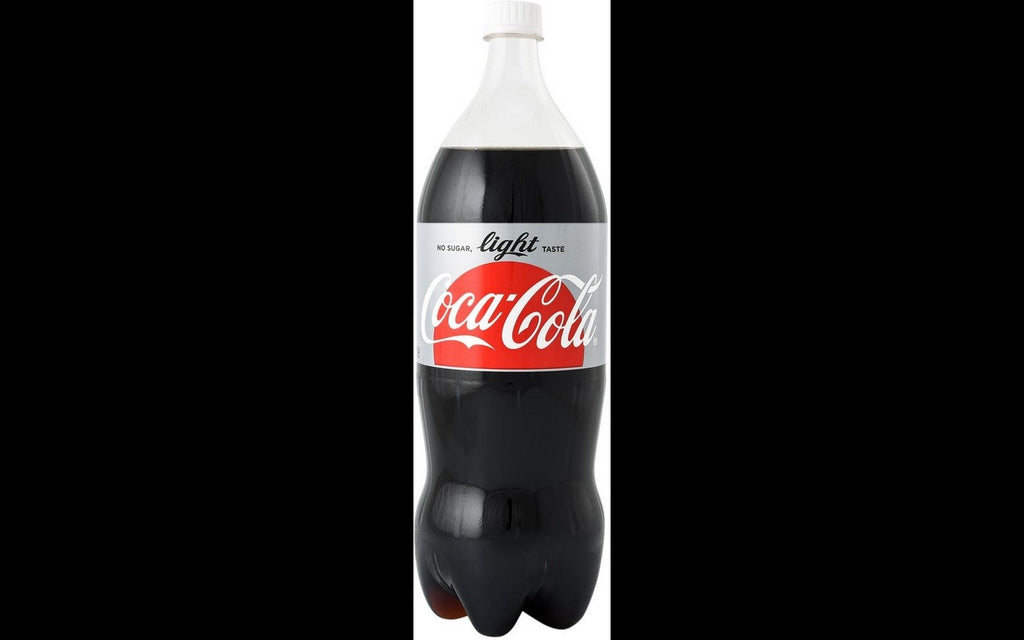 Coca-Cola Light Soda Bottles, 12 x 2 L