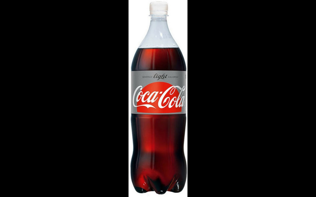 Coca-Cola Light Soda Bottles, 12 x 1 L