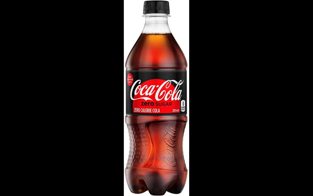 Coca-Cola Zero Soda Bottles, 12 x 20 oz