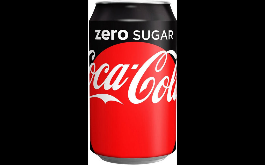 Coca-Cola Zero Soda Cans, 12 x 12 oz