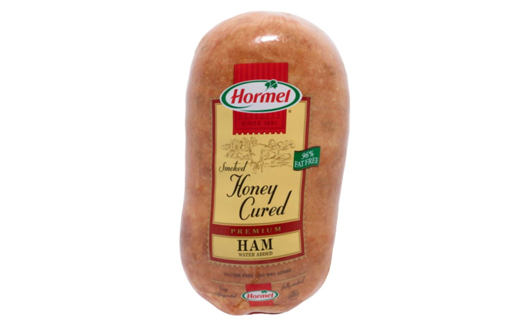 Hormel Smoked Honey Cured Premium Ham Water Added, (Case 2 pc)