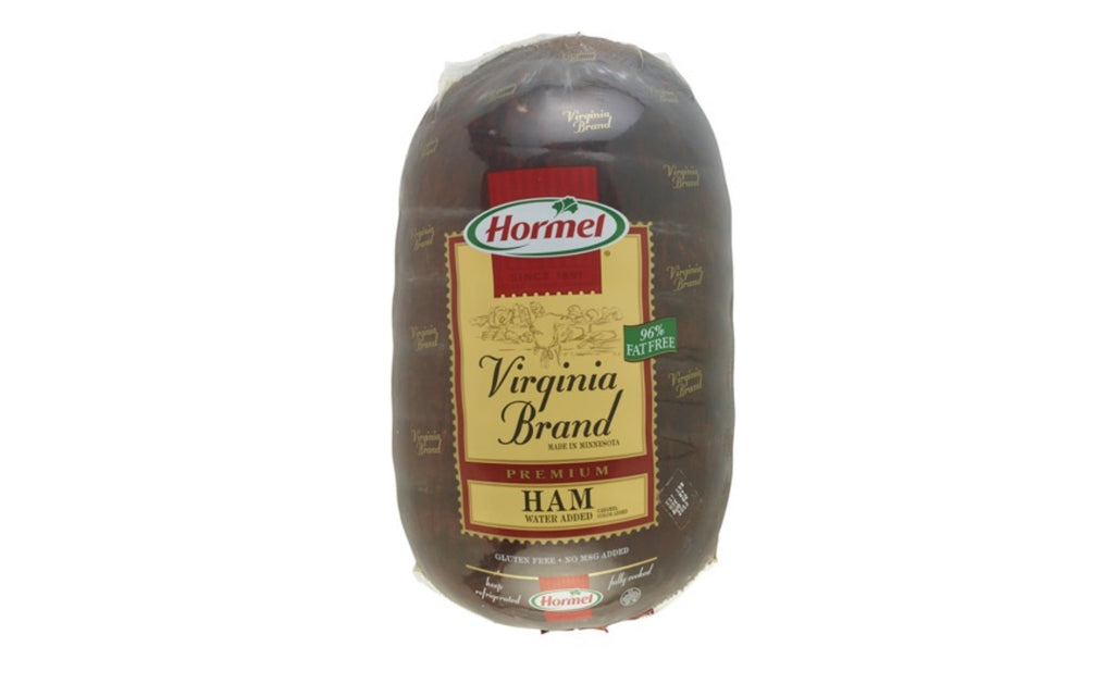 Hormel Virginia Style Ham Water Added, (Case 2 pc)