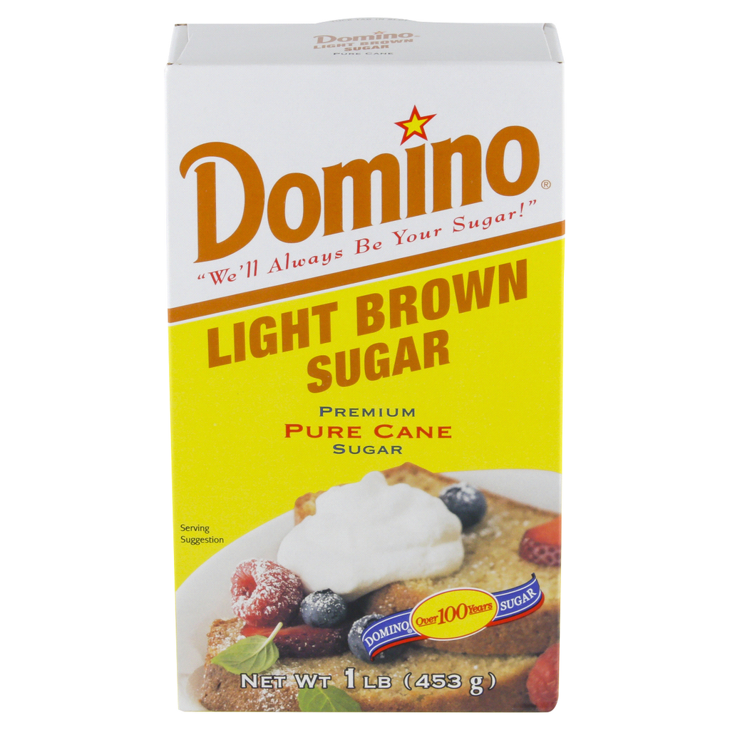 Domino Light Brown Sugar, 1lb
