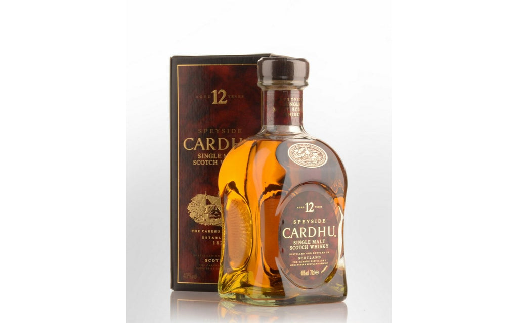 Cardhu Single Malt Scotch Old Whisky, 12 Years (5000267102566), 12 x 700 ml