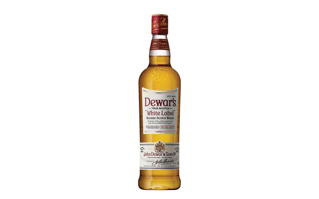 Dewars White Label Whisky, 12 Years (5000277002535), 12 x 1 L