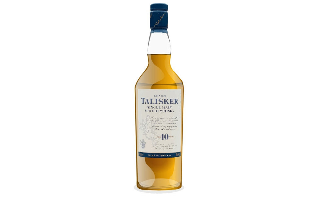 Talisker Single Malt Scotch Whisky, 12 x 1 L