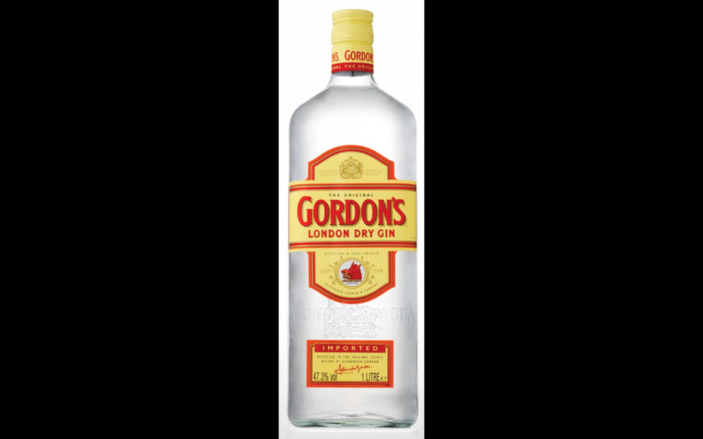 Gordon's London Dry Gin, 12 x 1 L