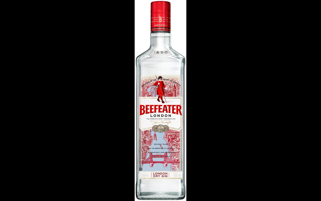 Beefeater London Dry Gin, 12 x 1 L
