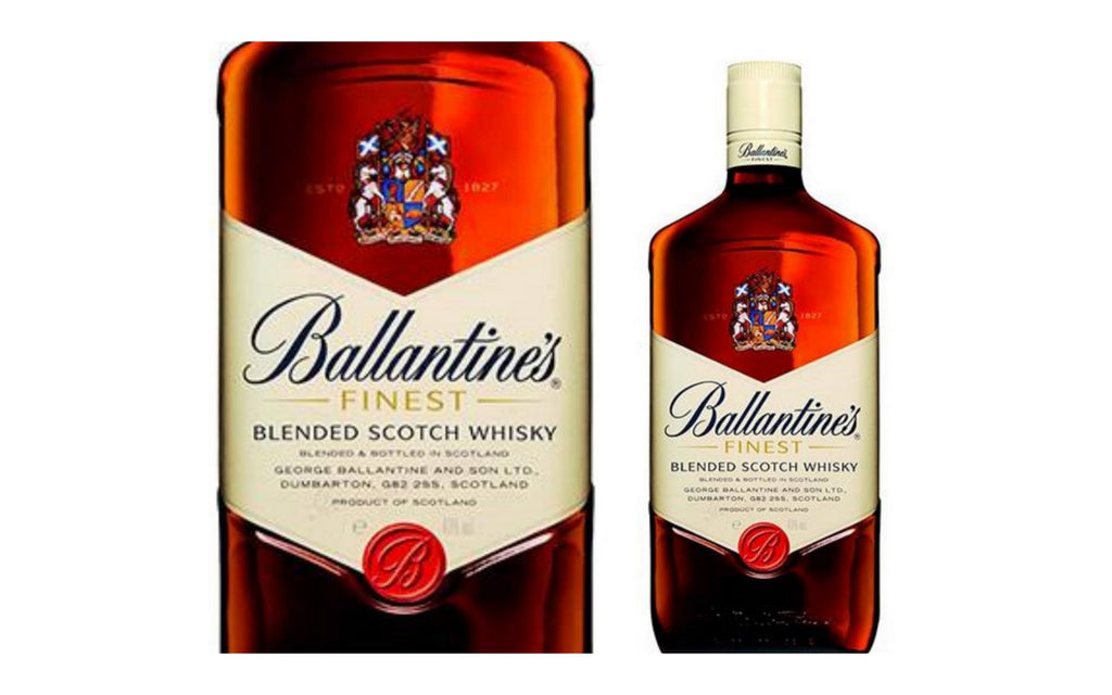 Ballantines Finest Blended Scotch Whisky, 12 x 750 ml