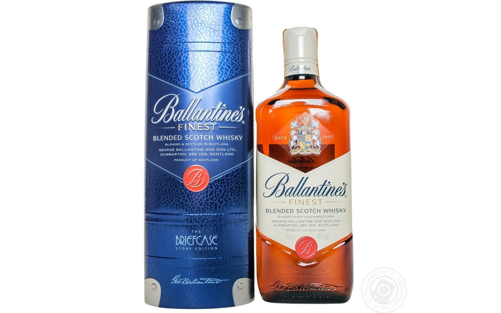 Ballantines Finest Blended Scotch Whisky, 12 x 750 ml