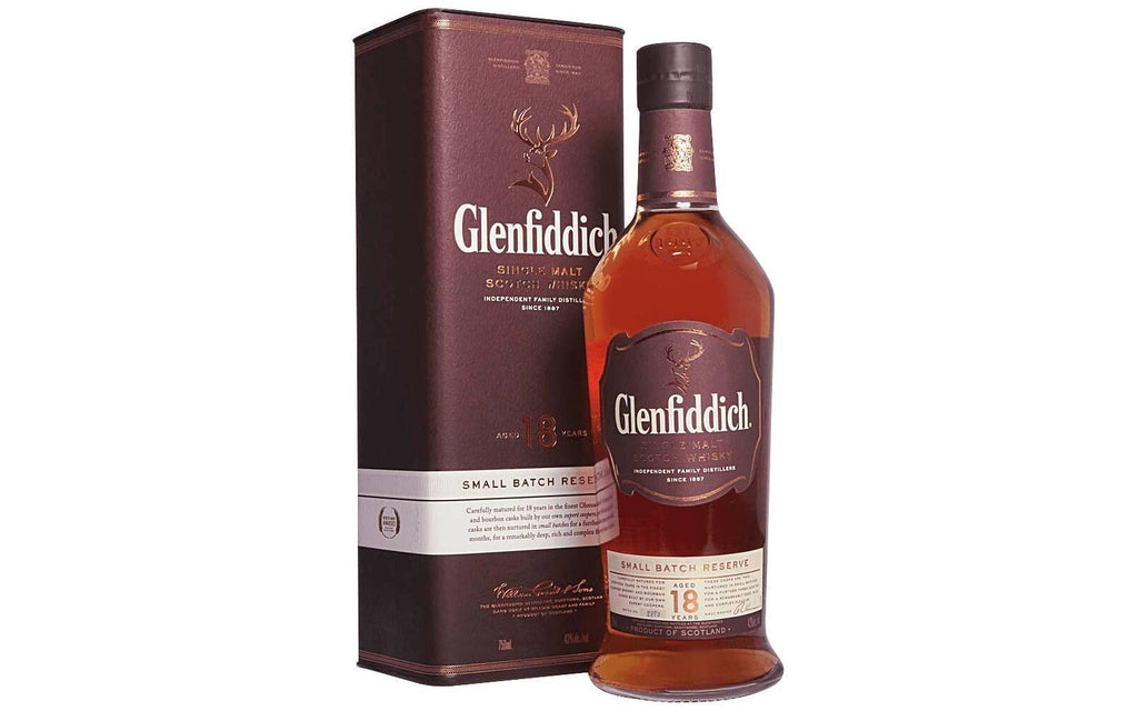 Glenfiddich Single Malt Scotch Whisky, 18 Years, 12 x 750 ml