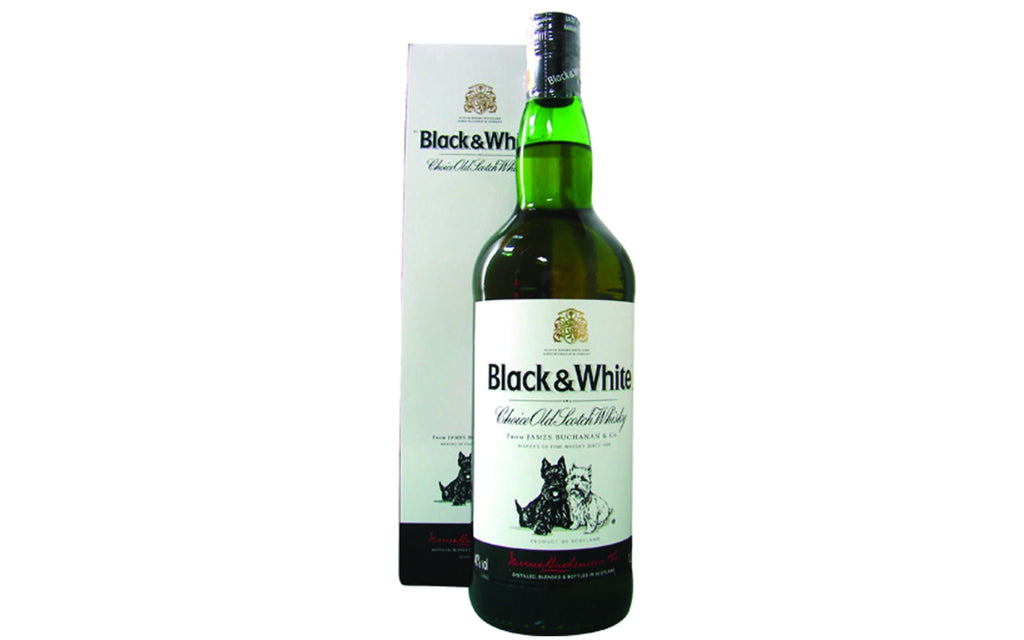 Black & White Scotch Whisky, 12 x 750 ml