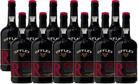 Offley Ruby Porto wine, 12 x 750 ml