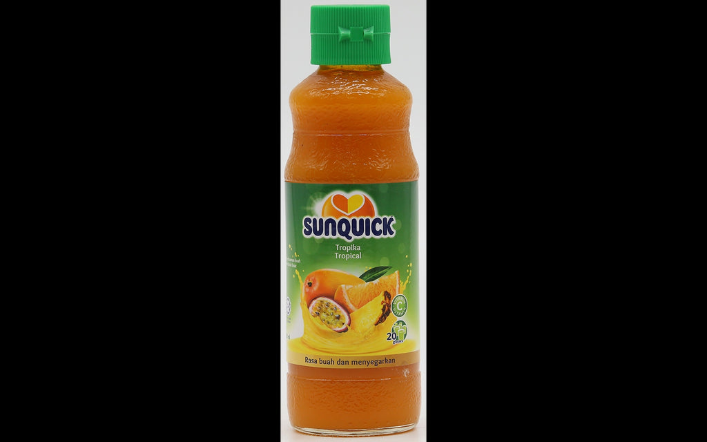 Sunquick Tropical Juice Concentrate Drink, 12 x 330 ml