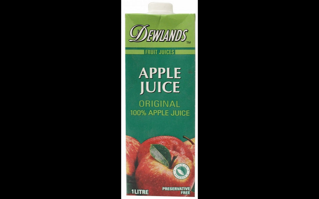 Dewlands Apple Juice, 12 x 1 L