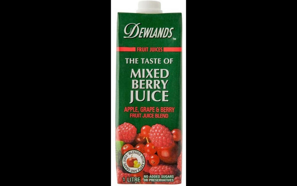 Dewlands Mixed Berry Juice, 12 x 1 L