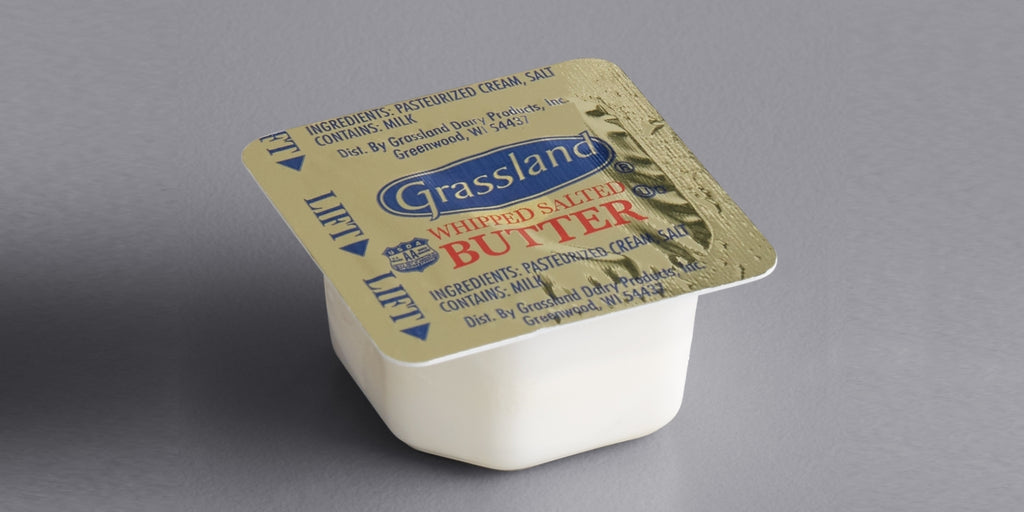 Grassland Butter Cups, Whipped Salted, 720 x 5 gr