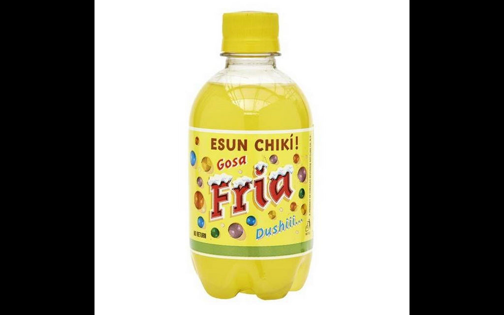 Fria Pineapple Soda Bottles, 12 x 355 ml
