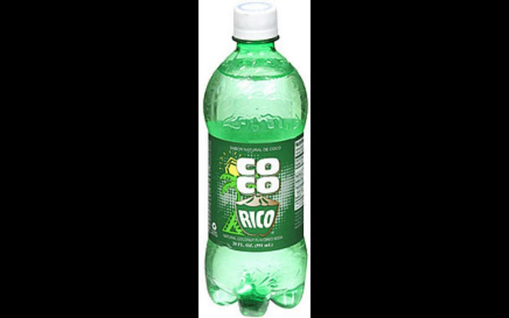 Coco Rico Coconut Soda Bottles, 12 x 20 oz