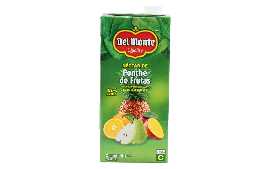 Del Monte Fruit Punch Nectar Juice, 12 x 1 L