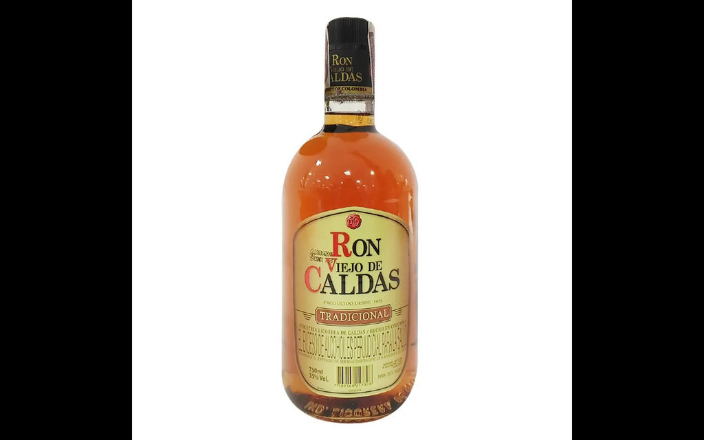 De Caldas Ron Viejo Rum , 12 x 750 ml