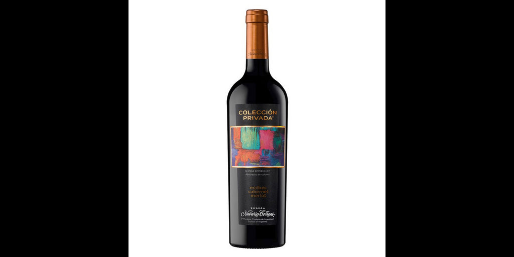 Navarro Correas Coleccion Privada Malbec Cabernet Merlot Red Wine, 12 x 750 ml