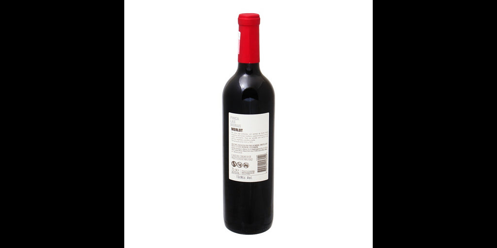 Finca Las Moras Merlot Red Wine, 12 x 750 ml