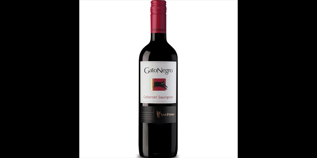 Gato Negro Cabernet Sauvignon Red Wine, 12 x 750 ml