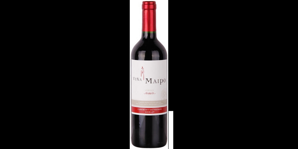 Via Maipo Cabernet Sauvignon Merlot Red Wine, 12 x 750 ml